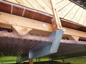 Lärcheterrasse - Unterbau