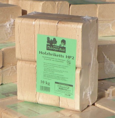 RUF Holzbriketts eckig